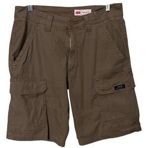 Wrangler Ripstop Mens Relaxed Fit Cargo Shorts 30x10 Outdoor Hiking Gorpcore